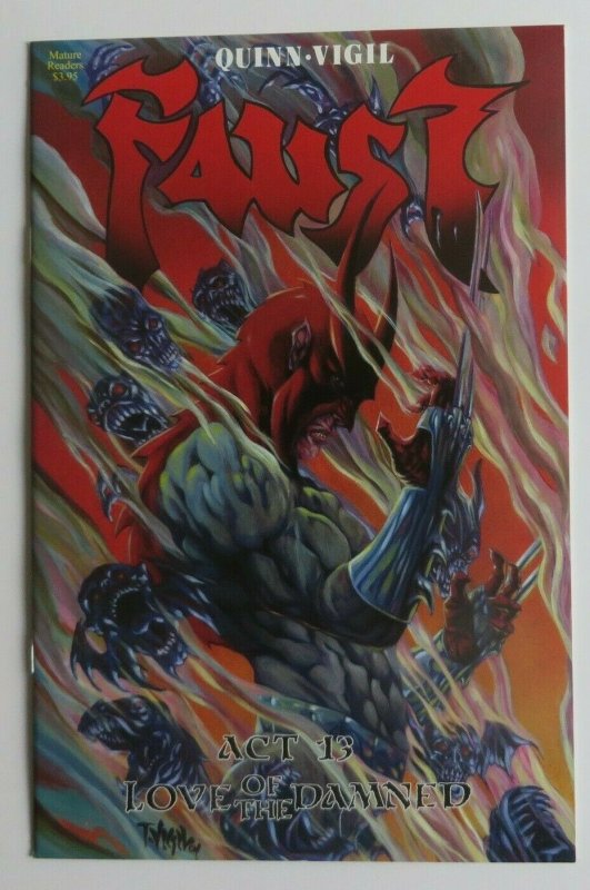 Faust #13 NM 9.4-9.6 High Grade Rebel Studios Tim Vigil Low Print Run HTF 2005