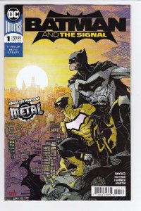BATMAN AND THE SIGNAL (2017 DC) #1 CVR A CULLY HAMNER