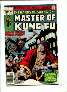 THE MASTER OF KUNG FU #54 - THE STORM OF WAR-YORE! (9.2) 1977