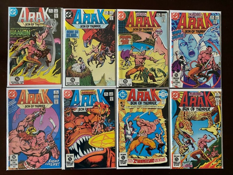 Arak Son of Thunder DC Lot 1-49(40issues)Annual1 41 Diff #1-49+Annual 8.0(81-85) 