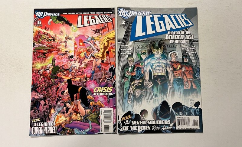 5 DC Comics Legacies 2 6 Sovereign Seven 17 24 29 33 JW15