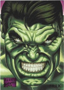 1995 Marvel Masterpieces #42 Hulk