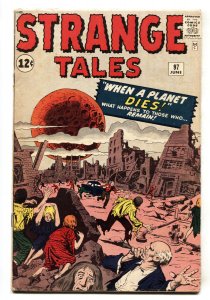 Strange Tales #97 - 1962 - Marvel - VG/FN - comic book