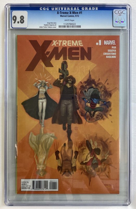 X-Treme X-Men #1 - CGC 9.8 - Marvel - 2012 - Greg Pak story! Dynamic Forces COA!