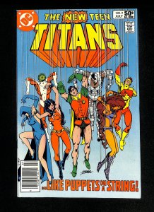 New Teen Titans #9 2nd Deathstroke!