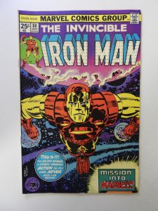 Iron Man #80 (1975) VG+ condition subscription crease