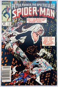 The Spectacular Spider-Man #90 NEWSSTAND(VF)(1984)