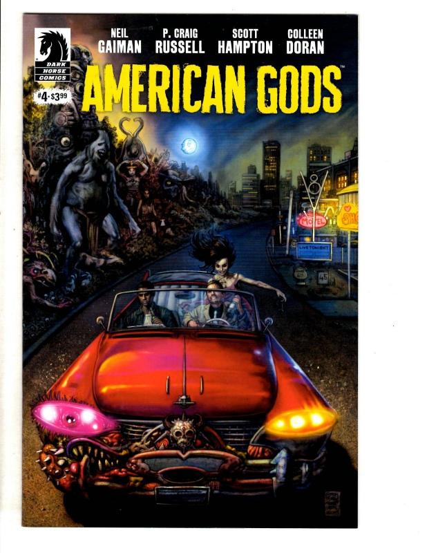 11 Comic Books Mash Up 1 + Abe Sapien 1 + American Gods # 1 2 3 4 5 6 7 8 9 JC11 