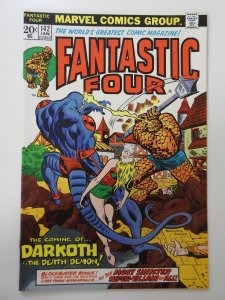 Fantastic Four #142 (1974) FN Condition! stain fc