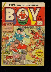 BOY COMICS #107 1955-CHARLES BIRO-ROCKY X vs COMMIES VG