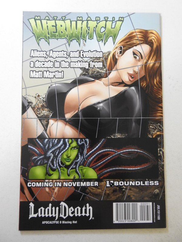 Lady Death: Apocalypse #0 Blazing Hot Variant NM- Condition!