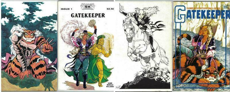 GATEKEEPER (1987-GK) 1-2  for Role Playing and D&D fans