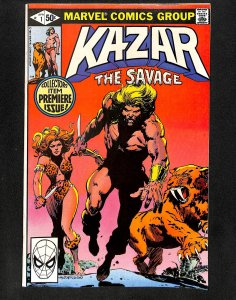 Ka-Zar The Savage #1