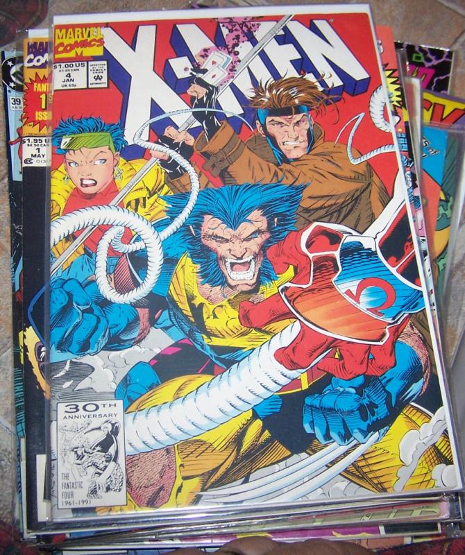 X Men  #4 (JAN 1992, Marvel) JUBILEE WOLVERINE  PSYLOCKE GAMBIT 1st OMEGA RED