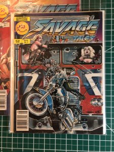 Savage Tales #4, 6, 7(1986) Joe Jusko cover art #4, 7