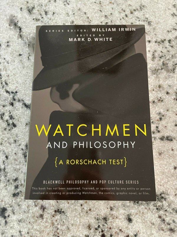 Watchmen & Philosophy Irwin Wiley Book A Rorschach Test Dr. Manhattan DC DH34