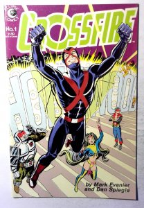Crossfire #1 (1984) Eclipse Comics 1st Print Comic Book