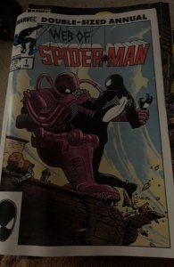 Web of Spider-Man Annual #1 Direct Edition (1985) Spider-Man 