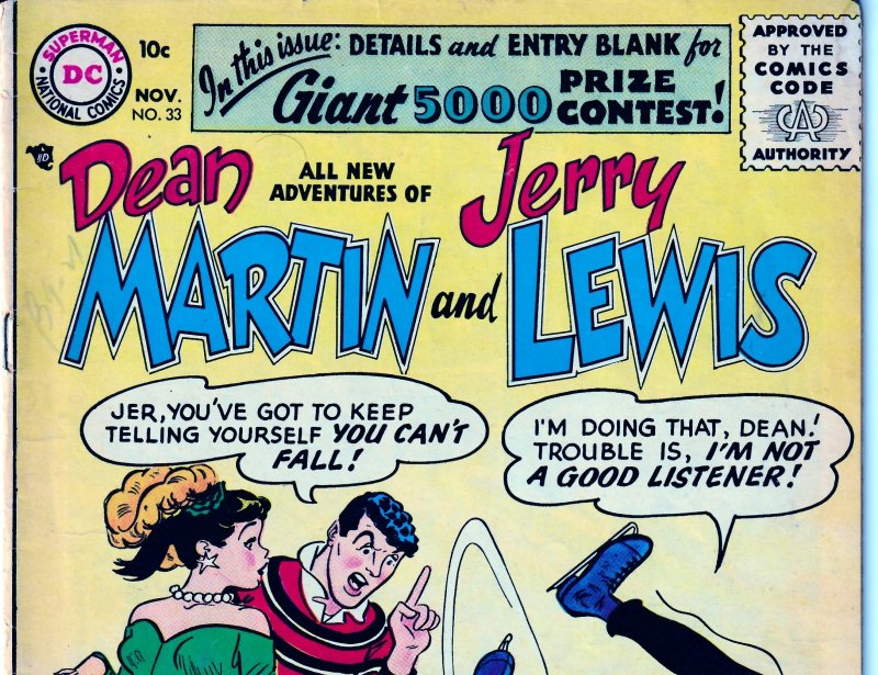 Adv of Dean Martin and Jerry Lewis # 33