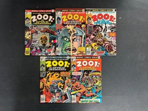 2001: A Space Odyssey (1976) #1-10 FN (6.0) Jack Kirby Cover