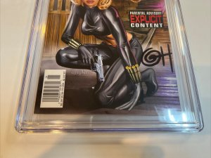 Black Widow Pale Little Spider (2002) # 1 (CGC 9.6WP) Signed G Horn | Newsstand