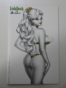 Lady Death: Retribution #1 Emerald Bikini Edition NM Condition! Signed W/ COA!