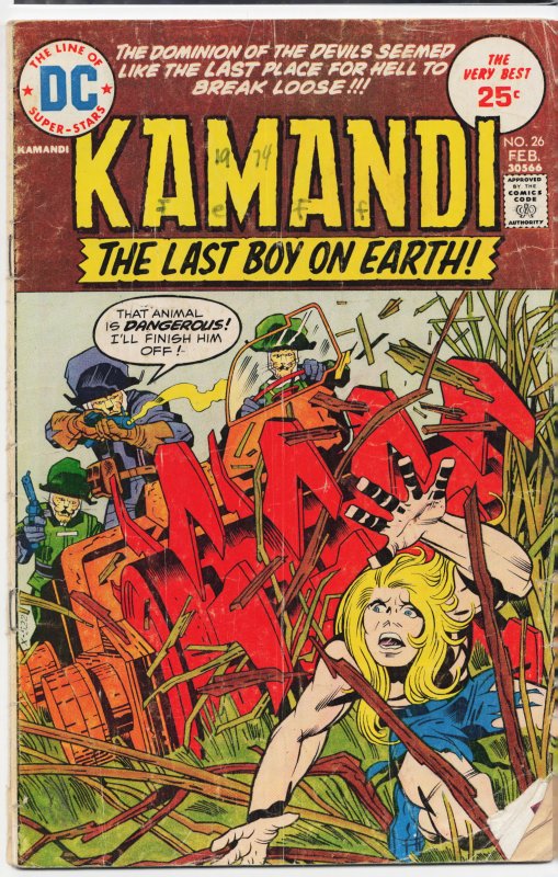 Kamandi, the Last Boy on earth #26 (1975) Kamandi