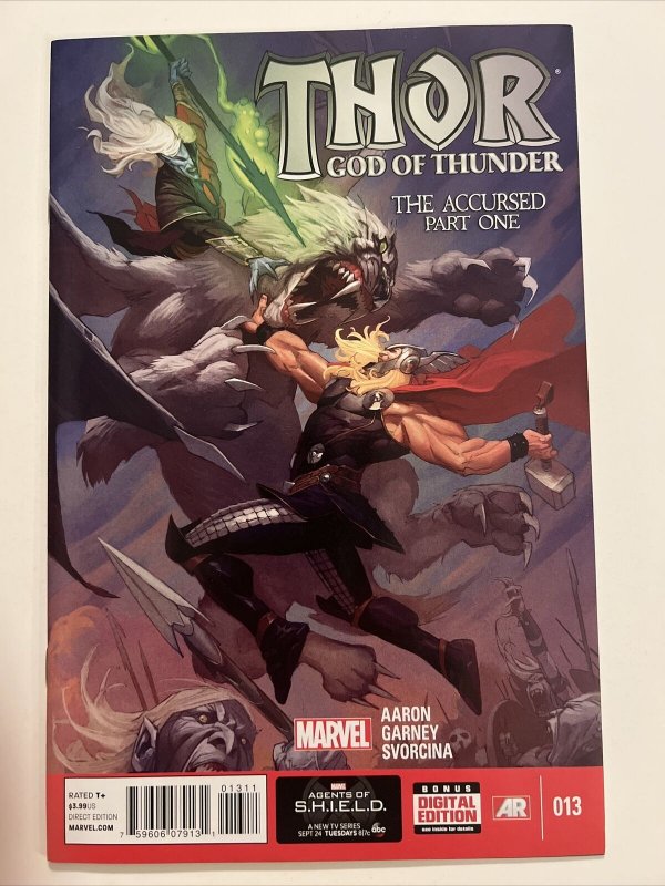 Thor God of Thunder #13 (2013)  The Accursed Part One Marvel Comics See Pictures