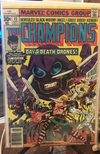 The Champions #15 (1977) -GOOD