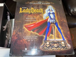 CS Moore Studio Brian Pulido, Royal Lady Death, Ruby Edition Statue