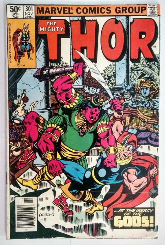 The Mighty Thor #301, MARK JEWELERS EDITION, Introduction of Ta-Lo