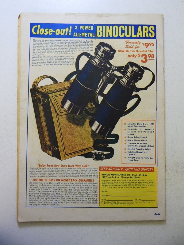 Archie Comics #44 (1950) GD+ Condition centerfold detached