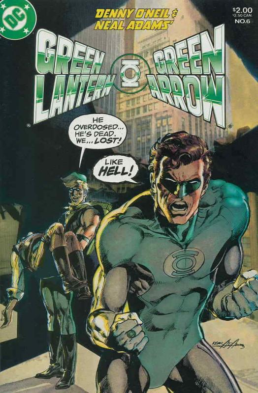 Green Lantern/Green Arrow #6 VF; DC | save on shipping - details inside