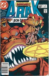 Arak, Son of Thunder #23 (1983)