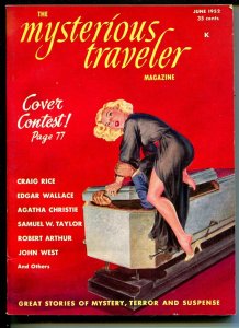 Mysterious Traveler #4 6/192-Norman Saunders cover-violent pulp thrills-VF