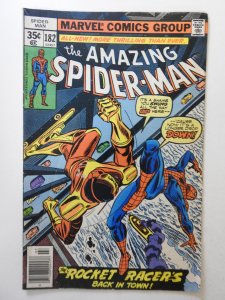 The Amazing Spider-Man #182 (1978) VG Condition! Tape pull front cover