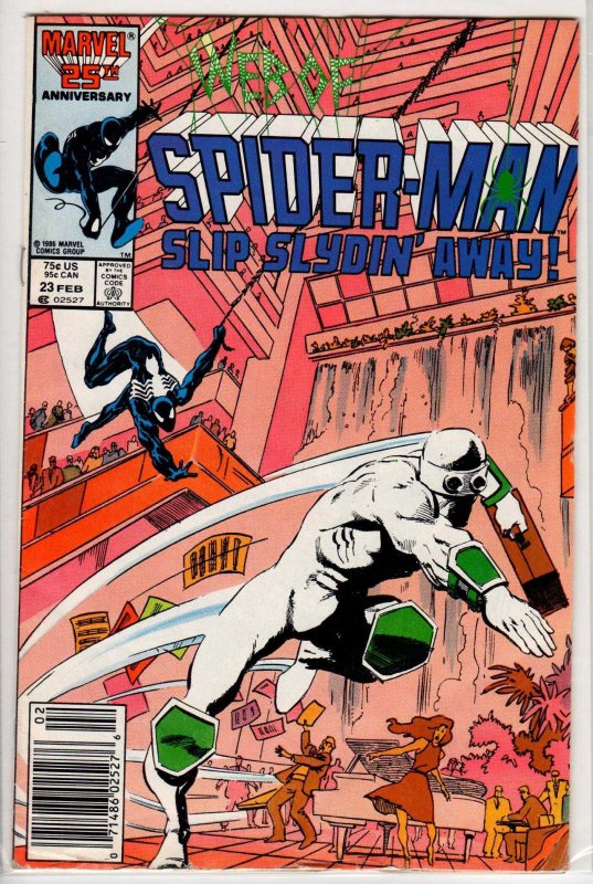 Web of Spider-Man #23 Newsstand Edition (1987) 2.0 G