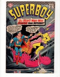 Superboy #132 (1966) 'THE HERO WHO WAS BRAVER THAN SUPERBOY!  / ID#414