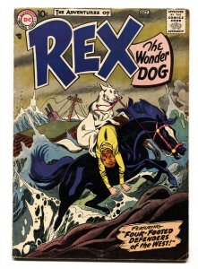 Adventures of Rex The Wonder Dog #35 - 1957 - DC - VG - comic book