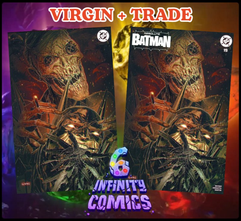 ABSOLUTE BATMAN #19 ?? JOHN GIANG VIRGIN AND TRADE EXCLUSIVE SET