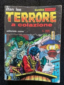1973 TERRORE A COLAZIONE by Stan Lee VG 4.0 Eureka Corno Italian Paperback