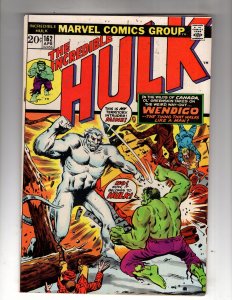 The Incredible Hulk #162 (1973) 1st appearance of Wendigo!  / CR500-MC#30