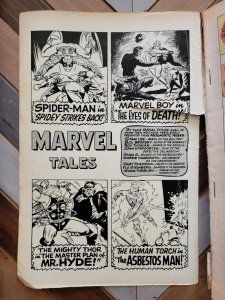 Marvel Tales #14 GD 2.0 (1968) SPIDER-MAN, MARVEL BOY, TORCH, THOR. Ditko Cover