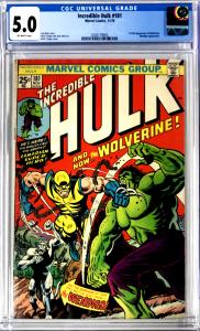 Incredible Hulk #181 CGC 5.0