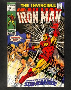 Iron Man #25 Vs Sub-Mariner!