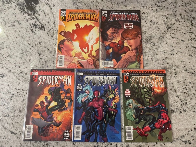 5 Marvel Knights Spider-Man Comic Books # 10 11 12 13 14 Carnage Hulk Venom J904 