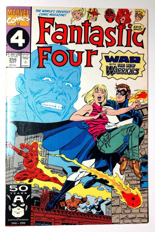 Fantastic Four #356 (FN-, 1991)