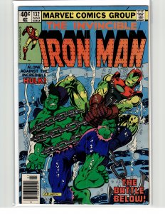 Iron Man #132 Newsstand Edition (1980) Iron Man