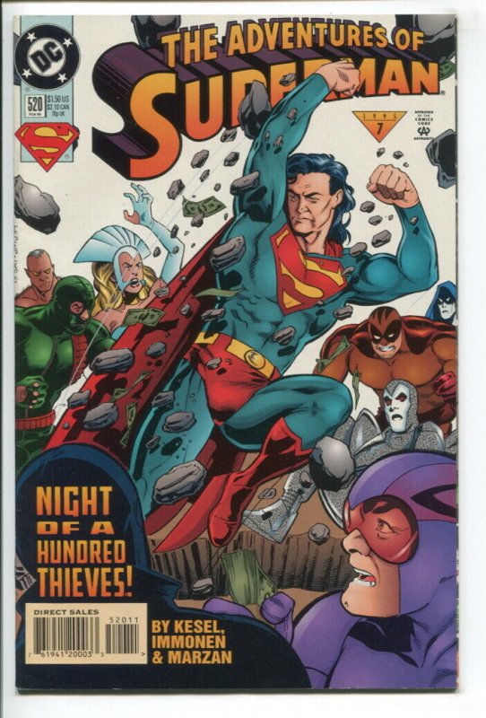 ADVENTURES OF SUPERMAN (1987 DC) #520 FN/VF NM