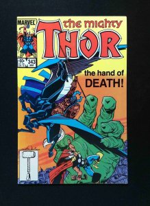 Thor #343  Marvel Comics 1984 VF+